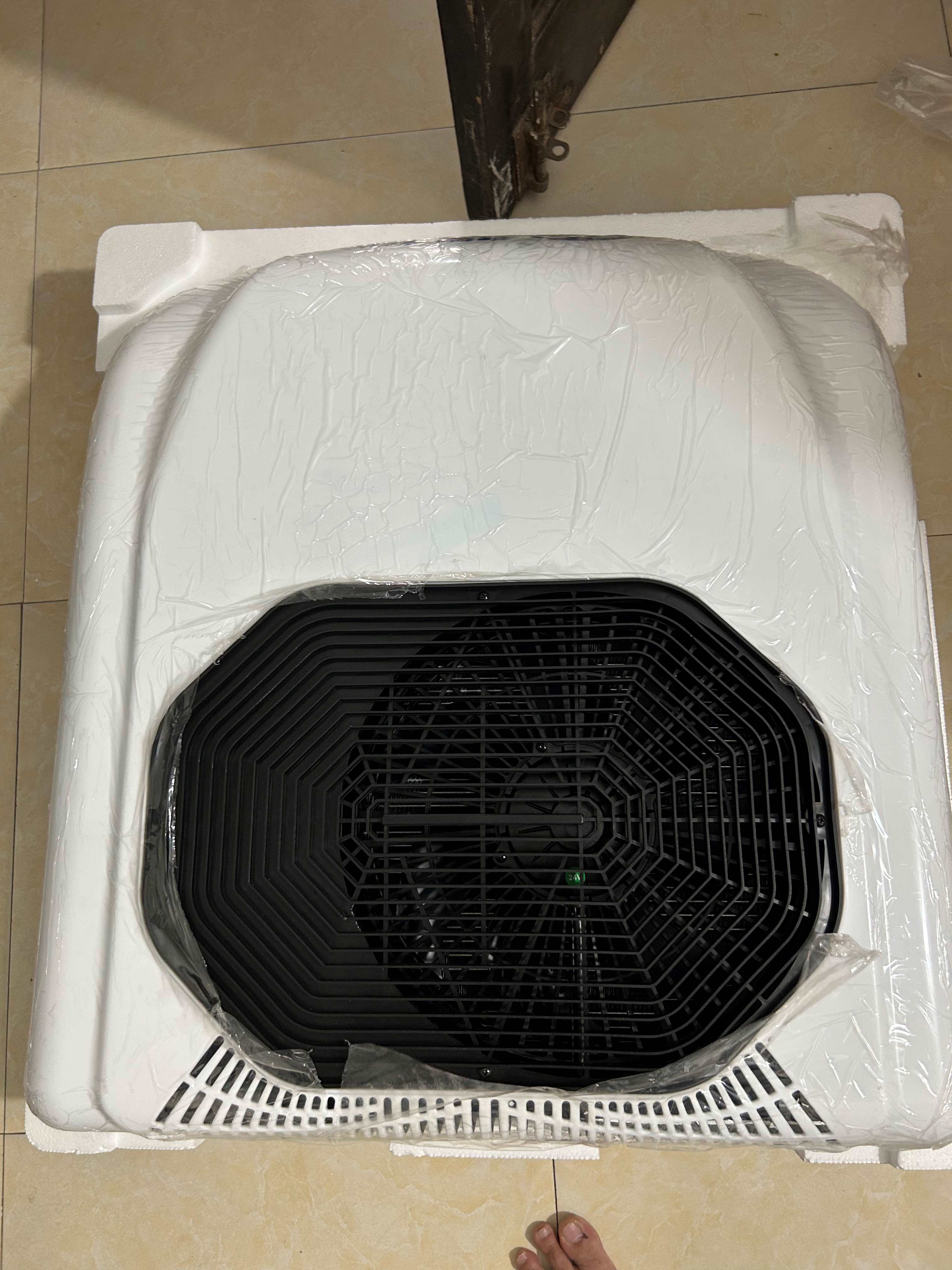 Điều Hoà Âm Trần 24V Dàn Mát Bằng Đồng Chạy Điện Ắc Quy 12-24V