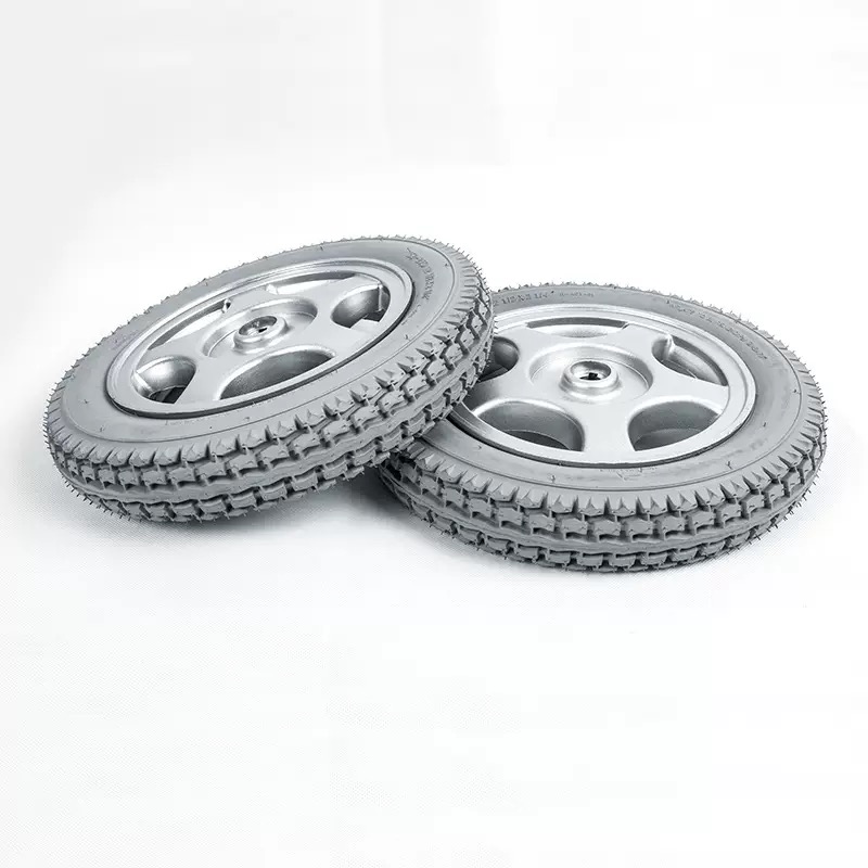 Bánh Sau Xe Lăn Điện Loại 62-203 (12x1/2 _ 2x1/4) Lốp Đặc