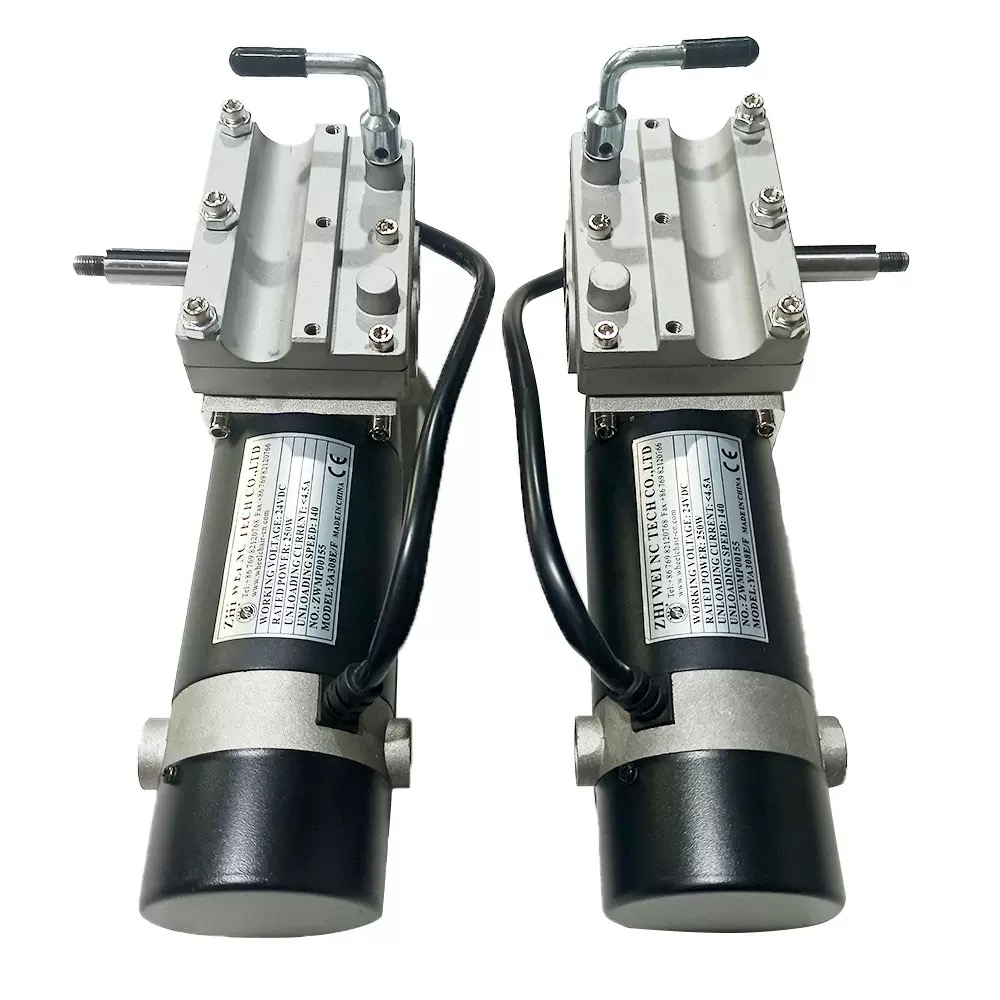 Động Cơ, Motor Xe Lăn Điện Cao Cấp 24V 320W Có Thắng Từ, Phanh Tự Động