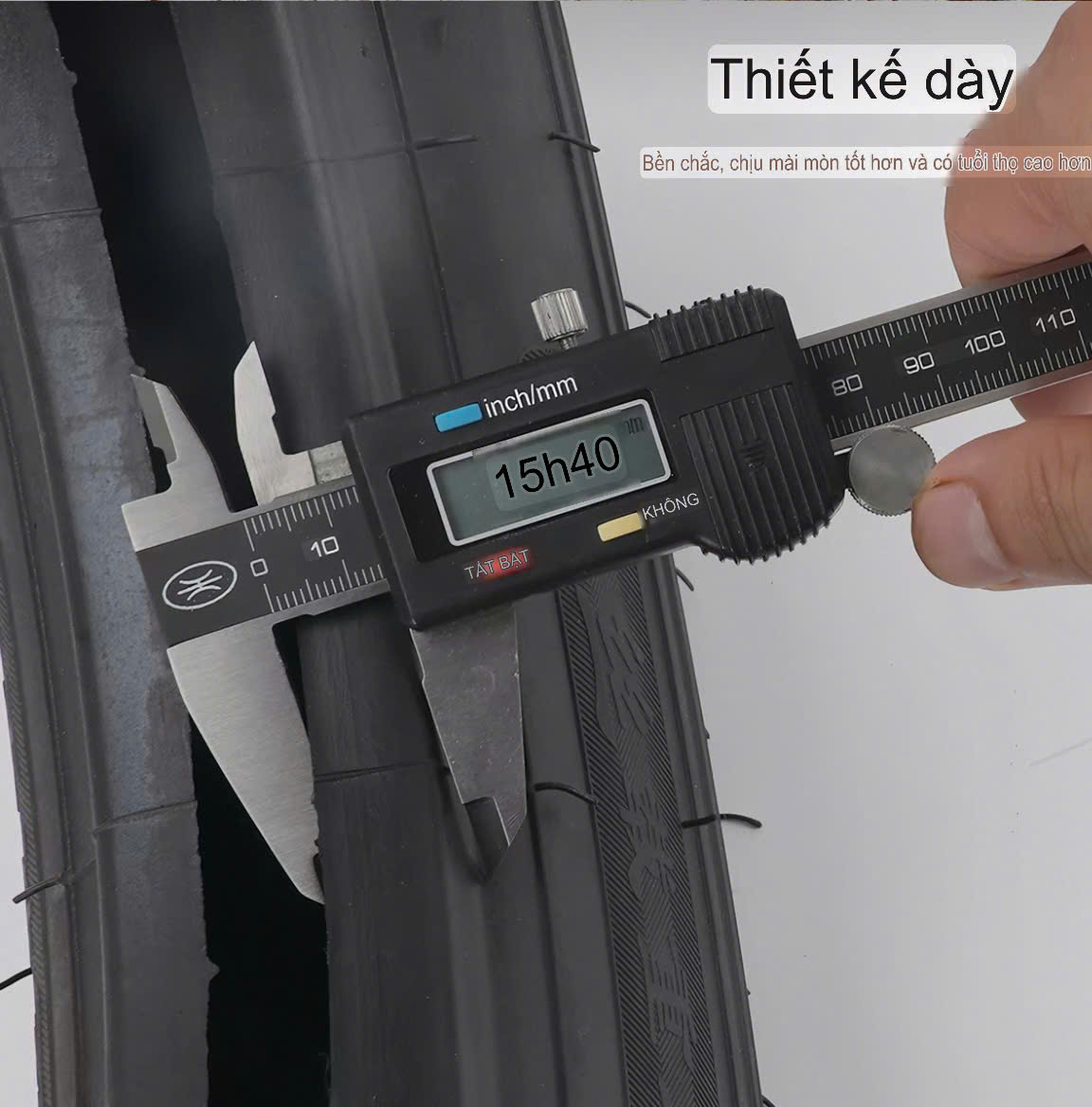 Lốp Xe 3 Bánh Điện Loại 400-12