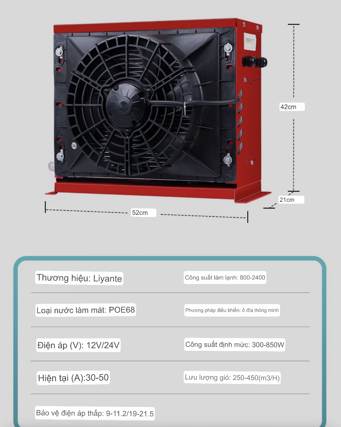 Điều Hoà 2 Cục Chạy Điên Ắc Quy 24V