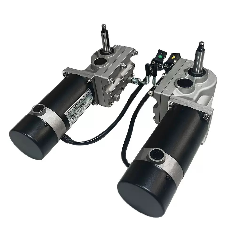 Động Cơ, Motor Xe Lăn Điện Cao Cấp 24V 320W Có Thắng Từ, Phanh Tự Động