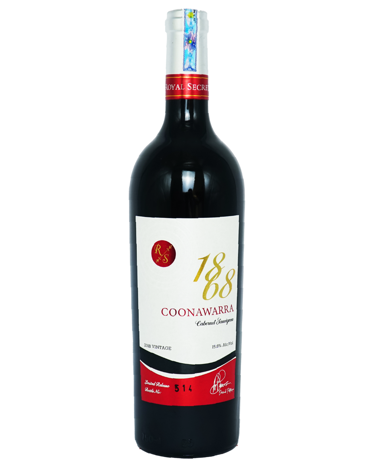 1868 - Coonawarra 750ml Cabernet Sauvignon