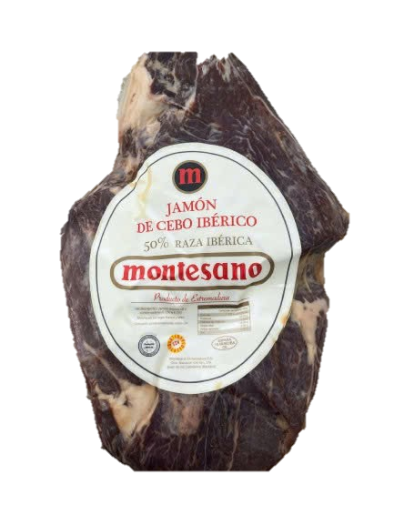 Montesano Iberico CEBO Jamon Montesano Iberico đùi sau không xương