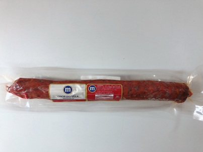 Chorizo Iberian Vela - CEBO/ Xúc xích cay Iberico Cebo muối nguyên cây