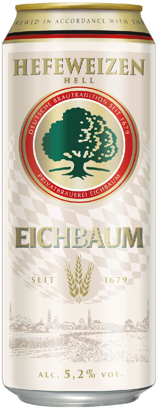 Bia Eichbaum Hefe Weizen 500ml