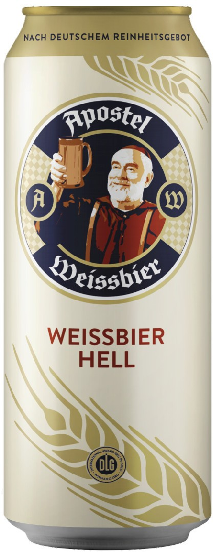 Bia Apostel Weissbier Hell 500ml