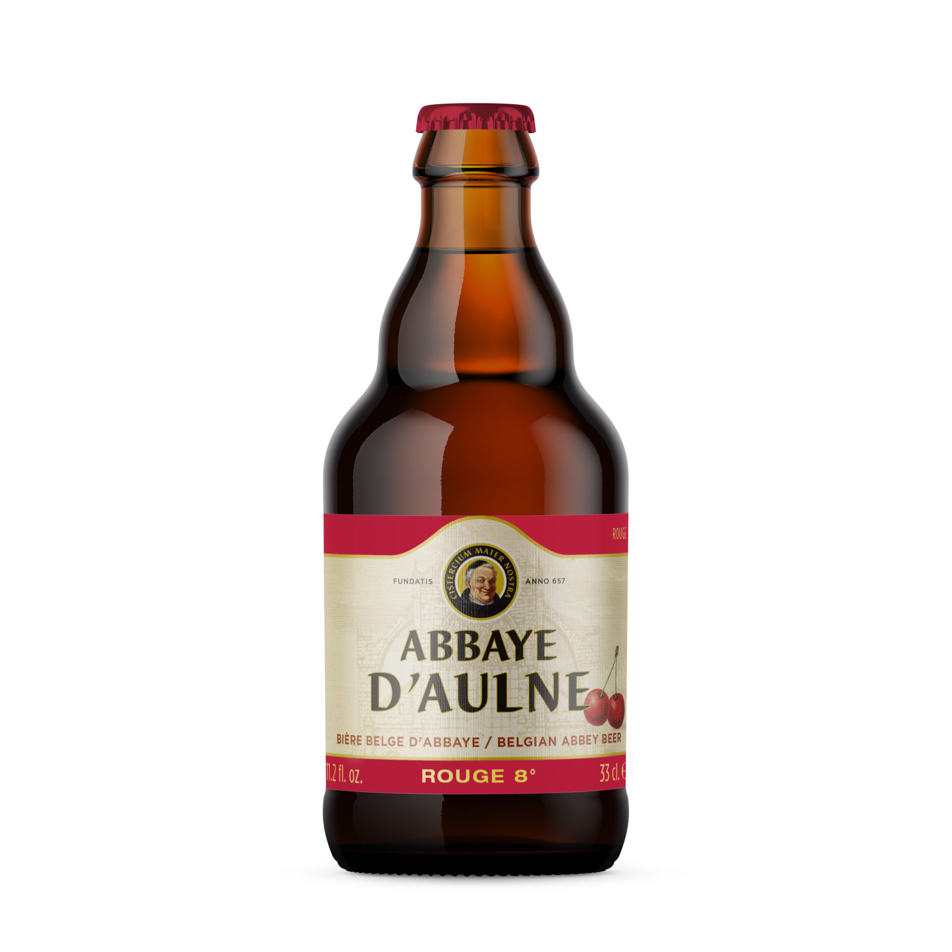 Bia Abbaye d'Aulne Rouge 8% 330ml