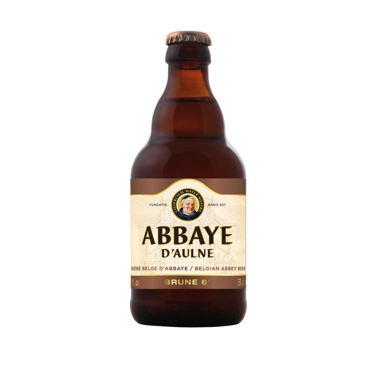 Bia Abbaye d'Aulne Brune 6% 330ml