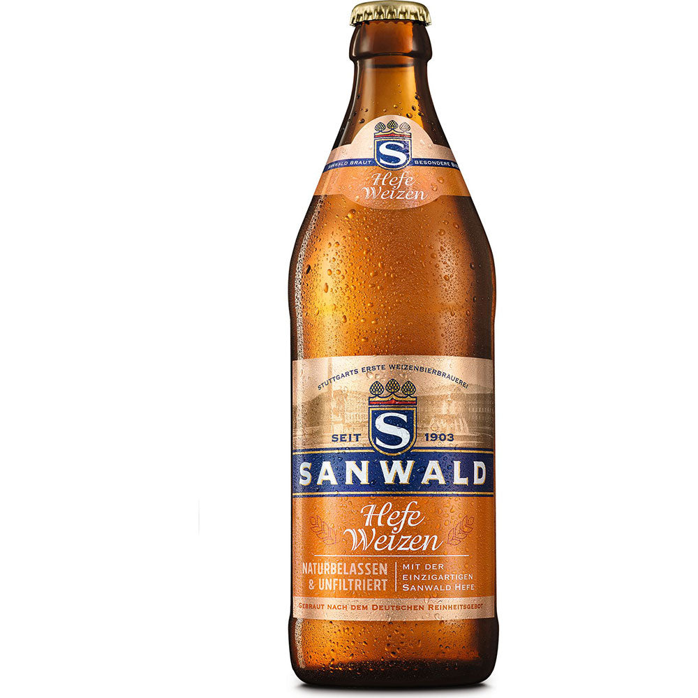 Bia Sanwald Hefeweizen 4,9% 500ml Chai
