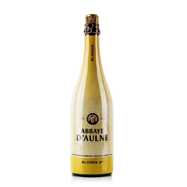 Bia Abbaye d'Aulne Blonde 6% 750ml