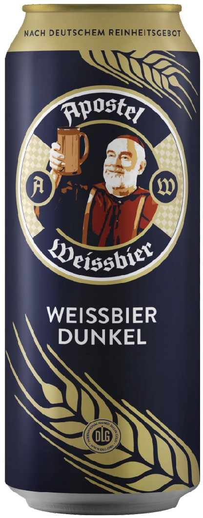Bia Apostel Weissbier Dunkel 500ml