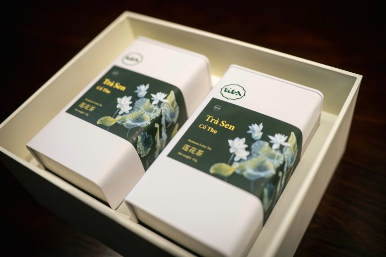 Set quà tặng trà sen cao cấp