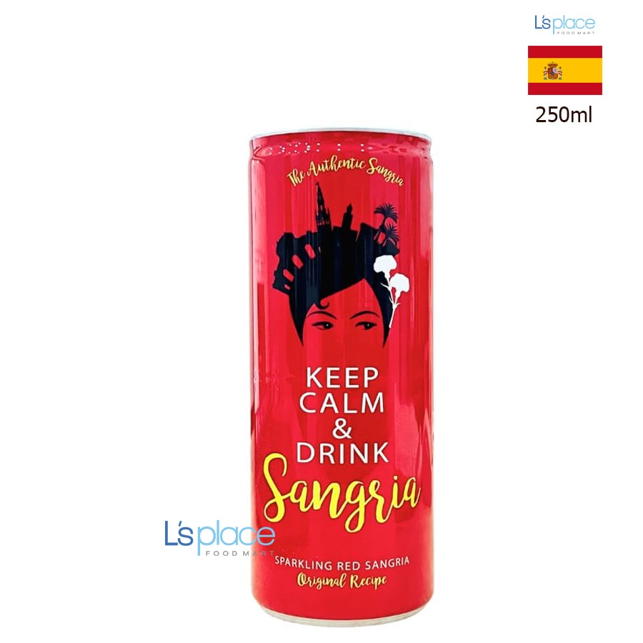 Nước trái cây lên men The Authentic Red Sangria 6.5% 250ml