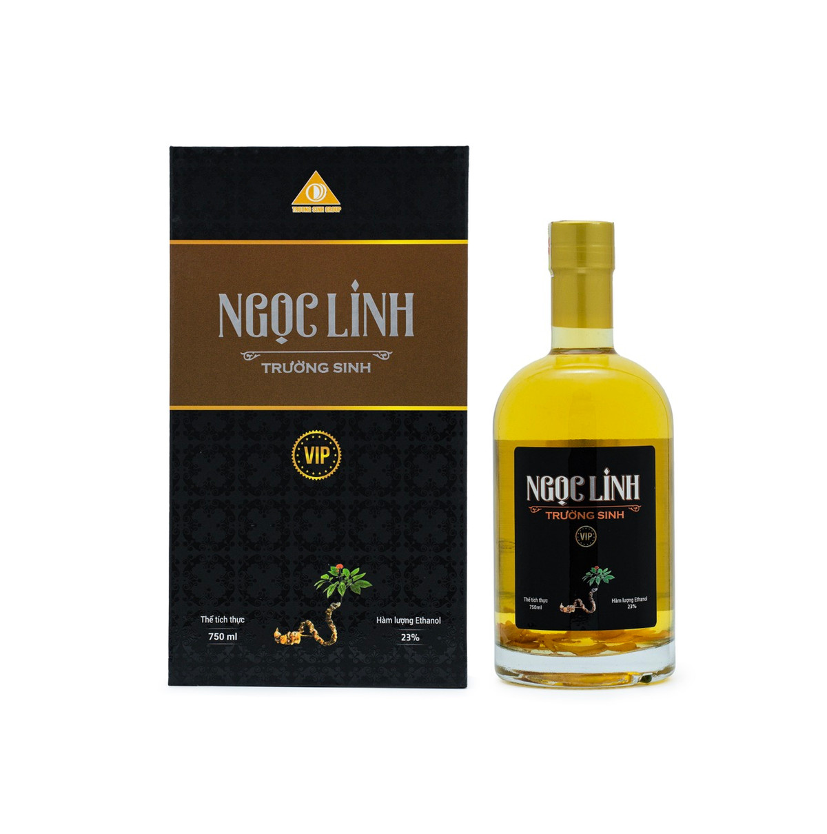 Ngọc Linh Trường Sinh VIP 23° 750ml – Có hộp