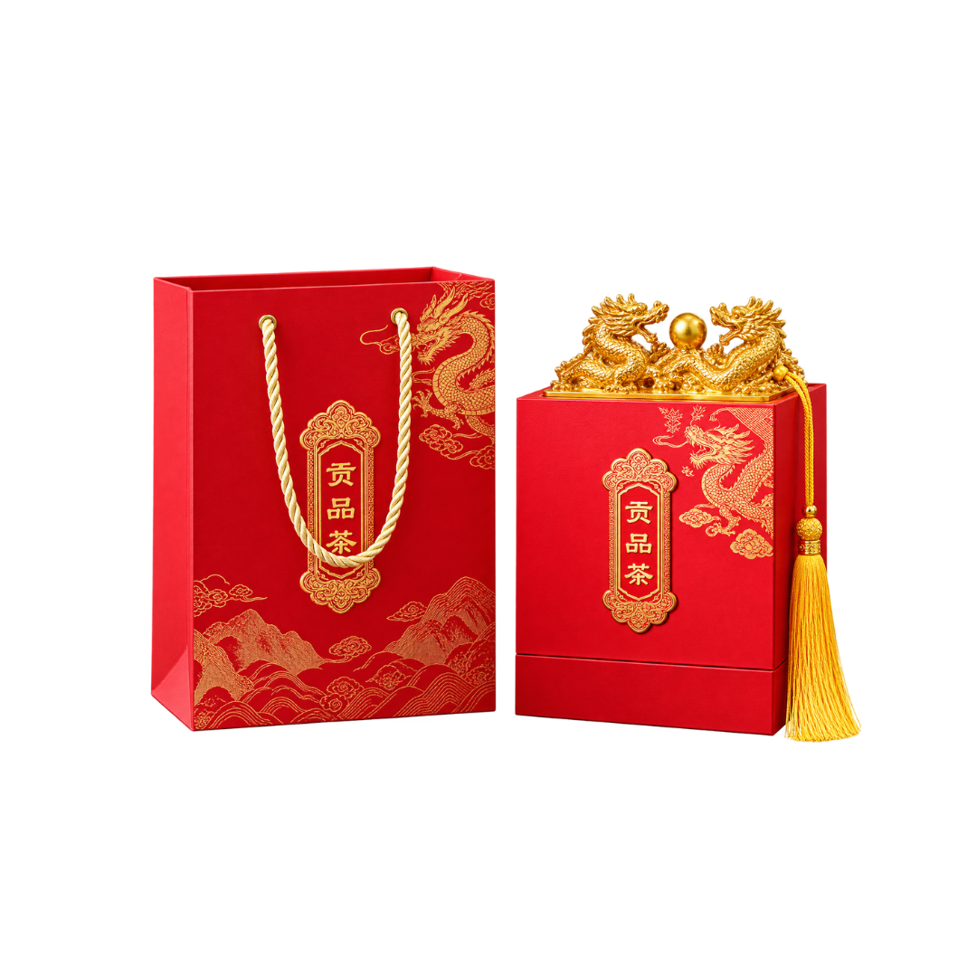 Trà Ô Long Hộp Song Long Cao Cấp 200g