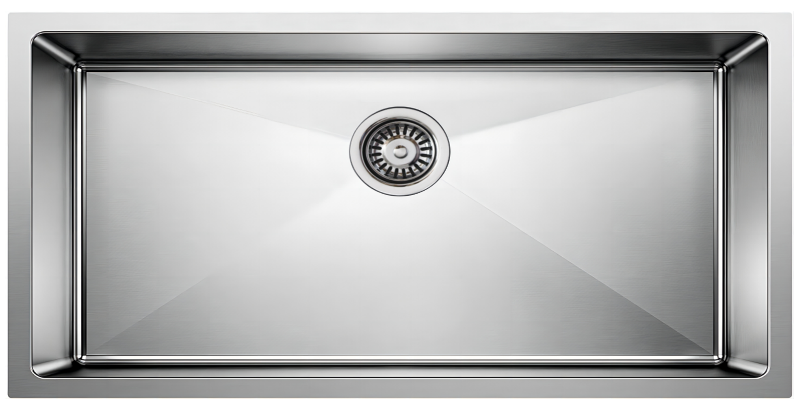 Undermount Single Bowl Stainless Steel Kitchen Sink - HU3218S9