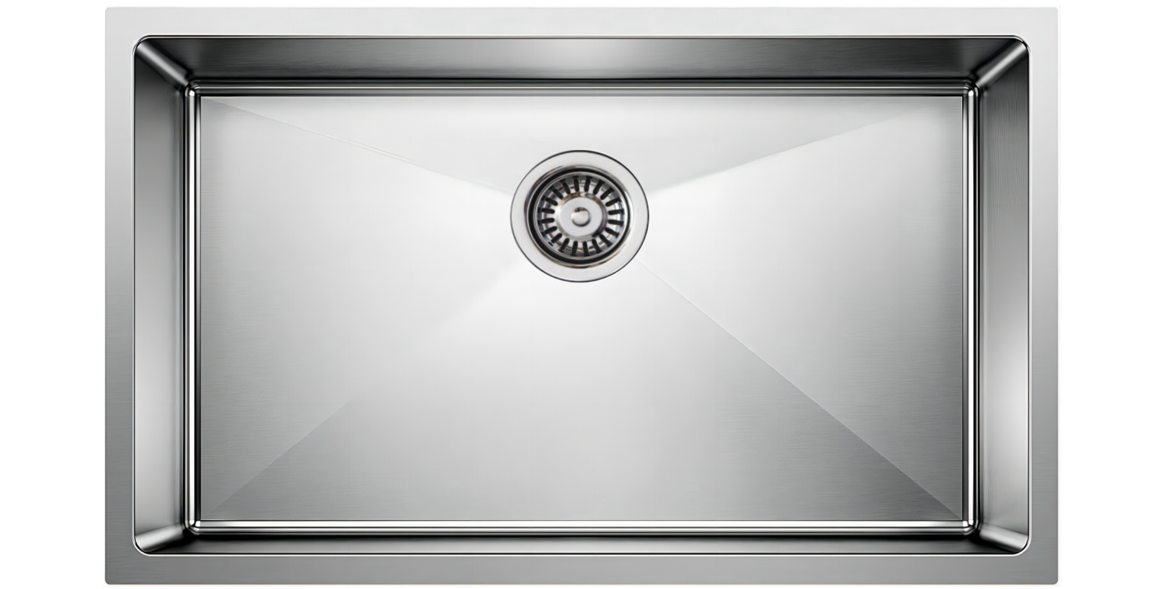 Undermount Single Bowl Stainless Steel Kitchen Sink - HU2718S9
