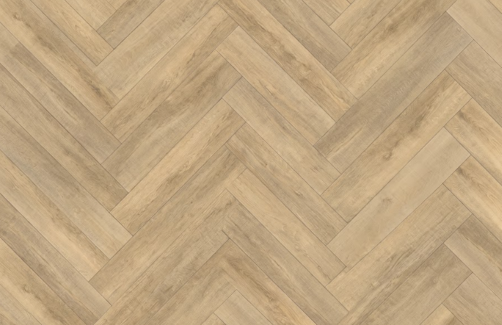SPC Flooring Tile - Sunfield Timber Herringbone