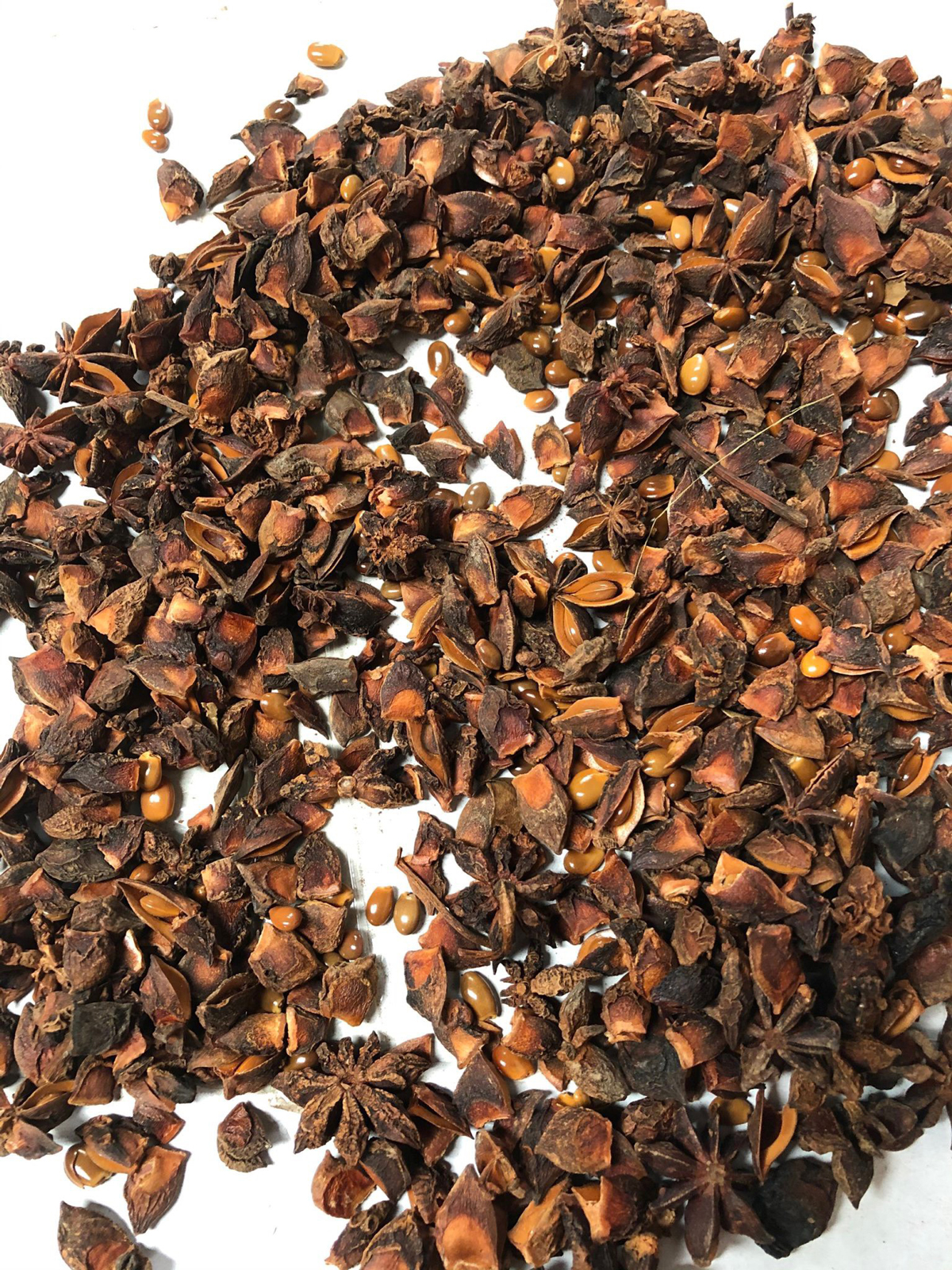 Broken star anise