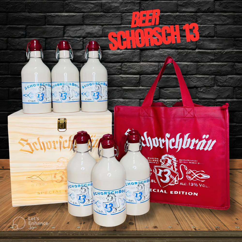 Hộp gỗ 6 chai Schorsch Bock 13% - HQ