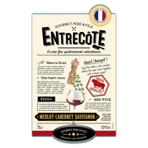 Vang ENTRECOTE - Pháp