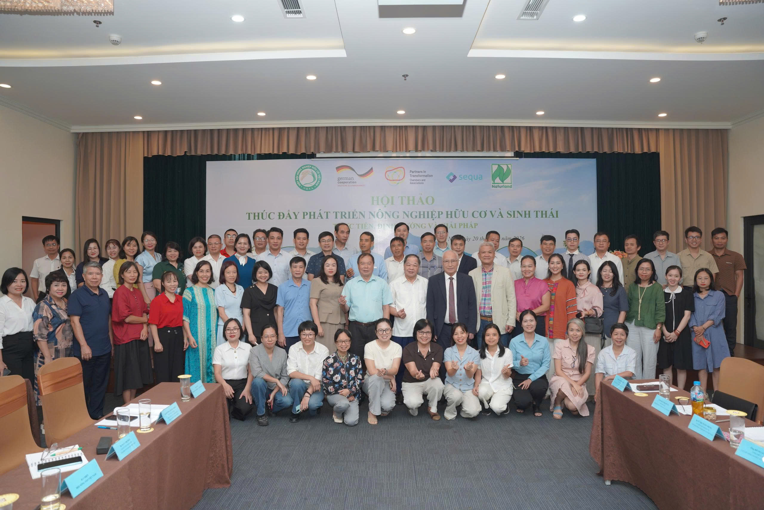 Hội thảo thúc đẩy phát triển nông nghiệp hữu cơ và sinh thái ở Việt Nam: Từ thực tiễn đến giải pháp và liên kết chuỗi giá trị