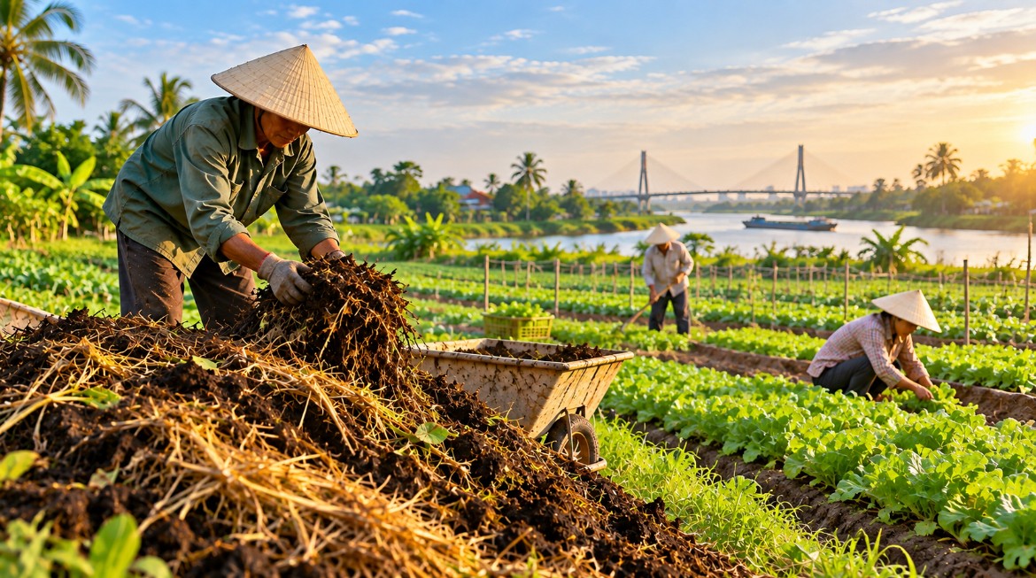 Cần Thơ đẩy mạnh mô hình sử dụng phân bón hữu cơ