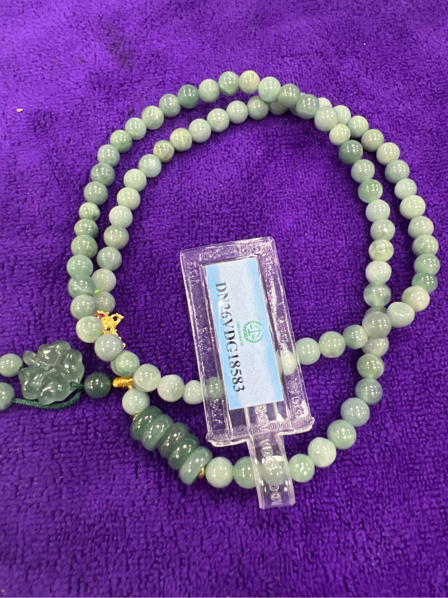 Vòng ngọc Jadeite Type A