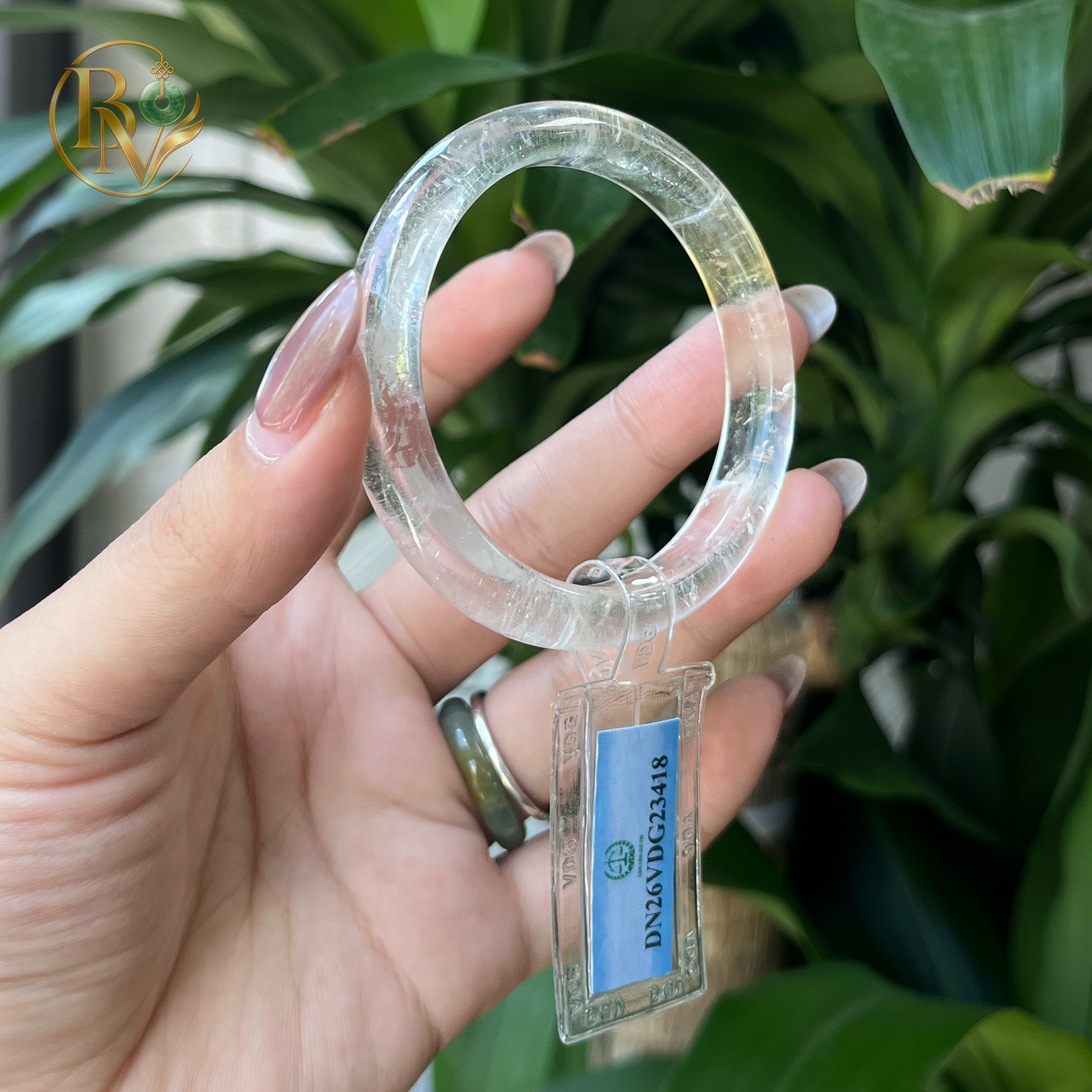 Vòng bản hẹ Thạch Anh Ưu Linh ni 52 chột 10