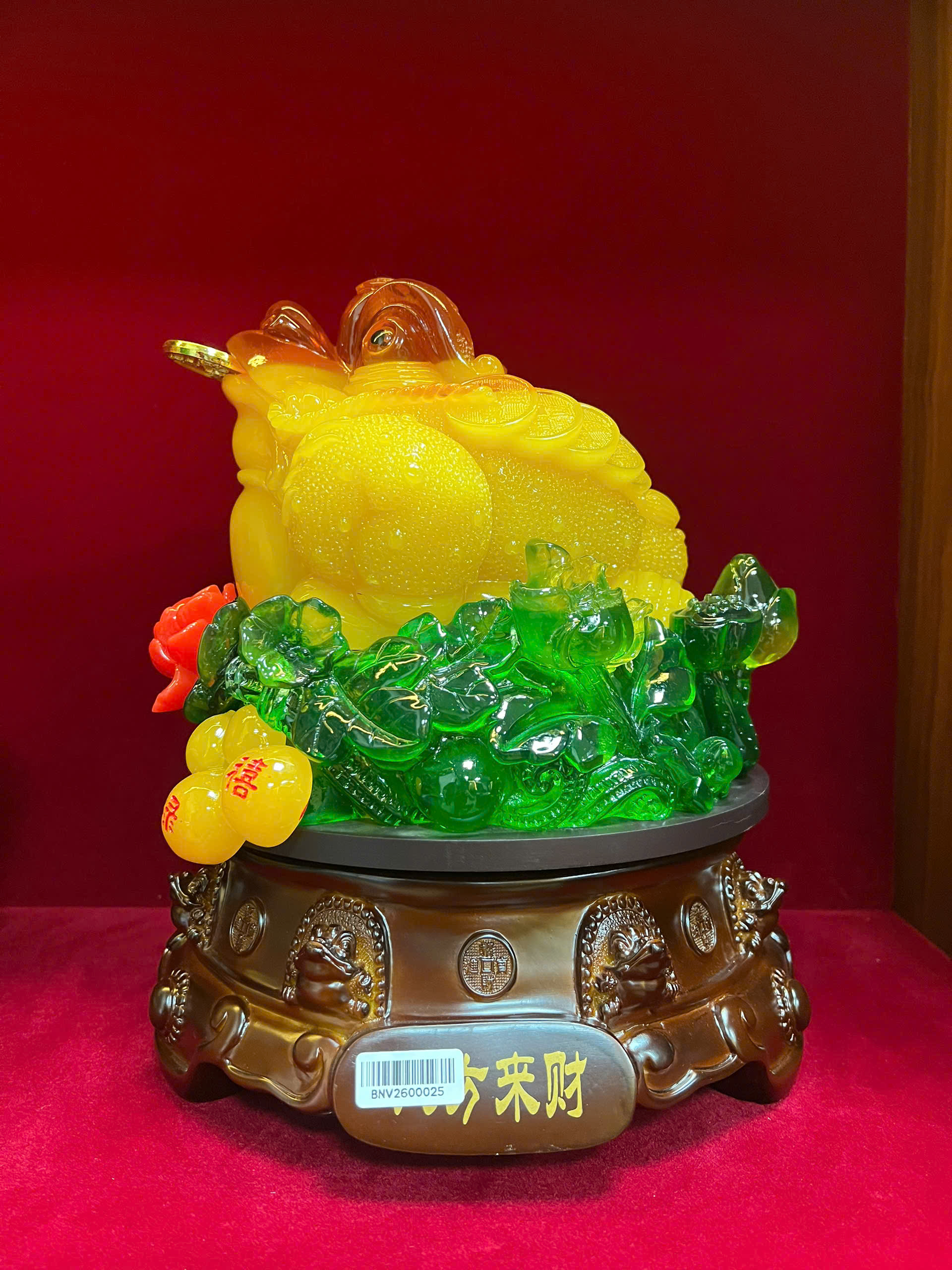 Cóc Hồ Lô Vàng 32cm