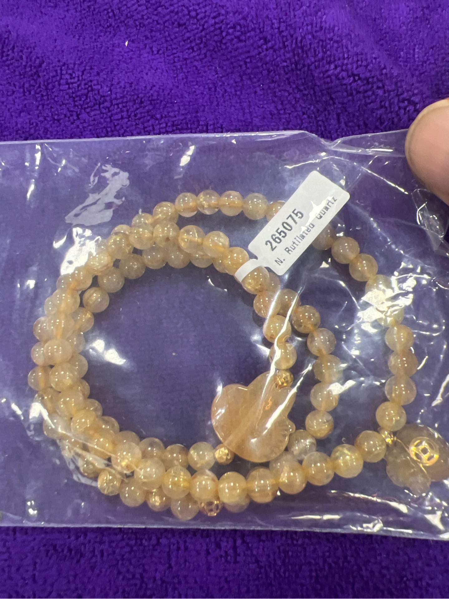Chuỗi thạch anh tóc vàng