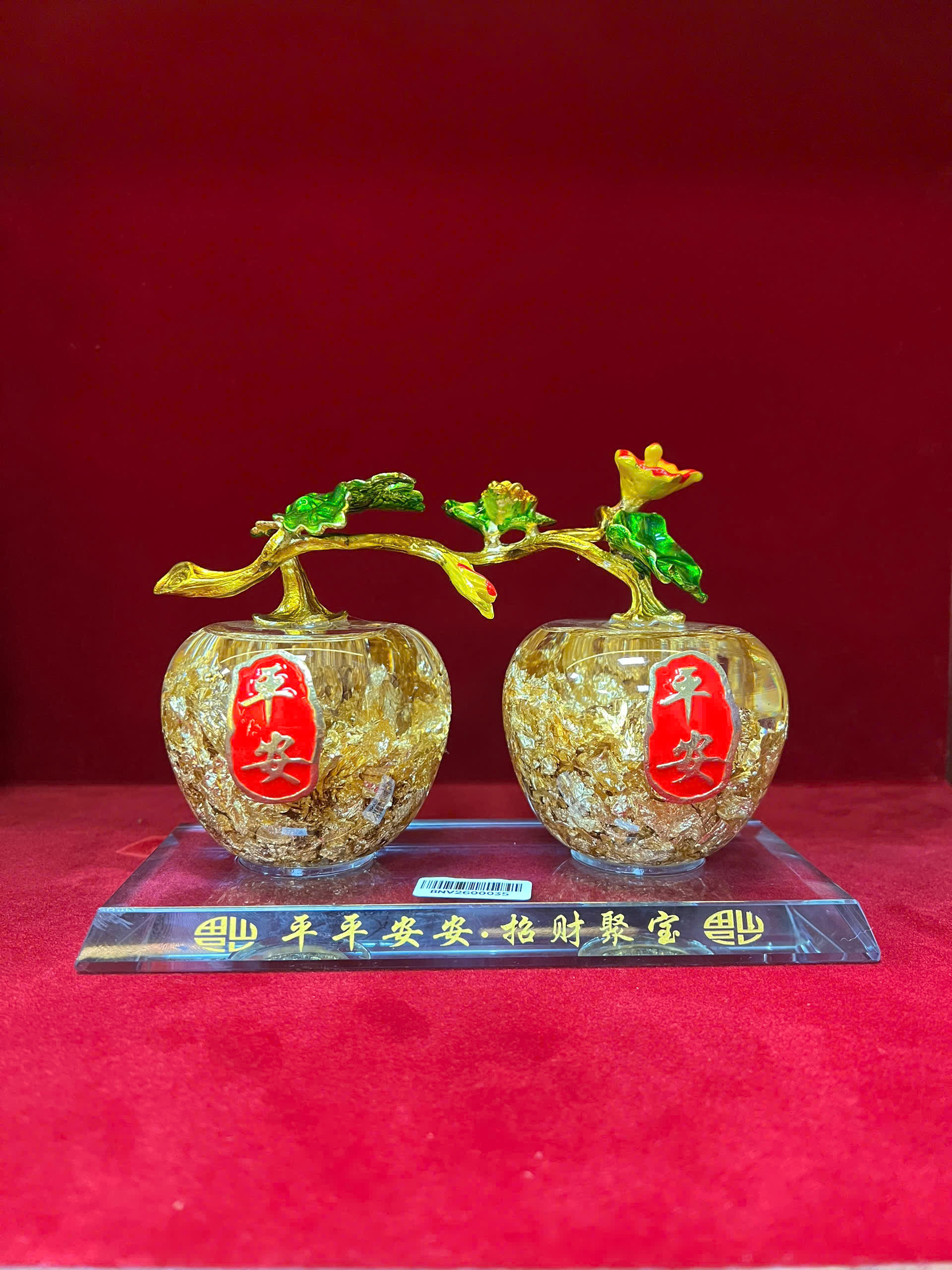 Táo Đôi Chiêu Tài Hút Lộc size Trung