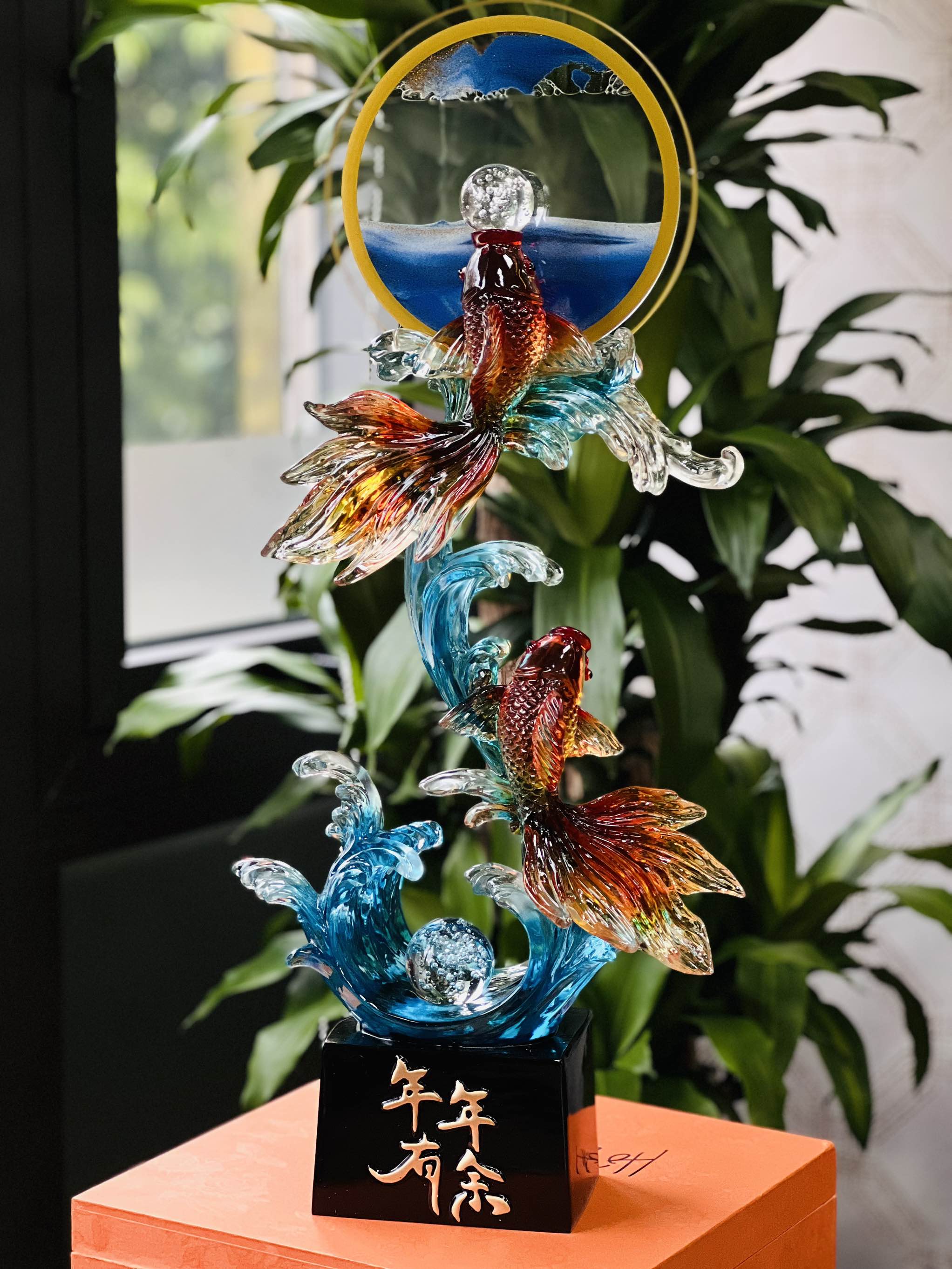 Song ngư Vượt Vũ Môn Pha Lê