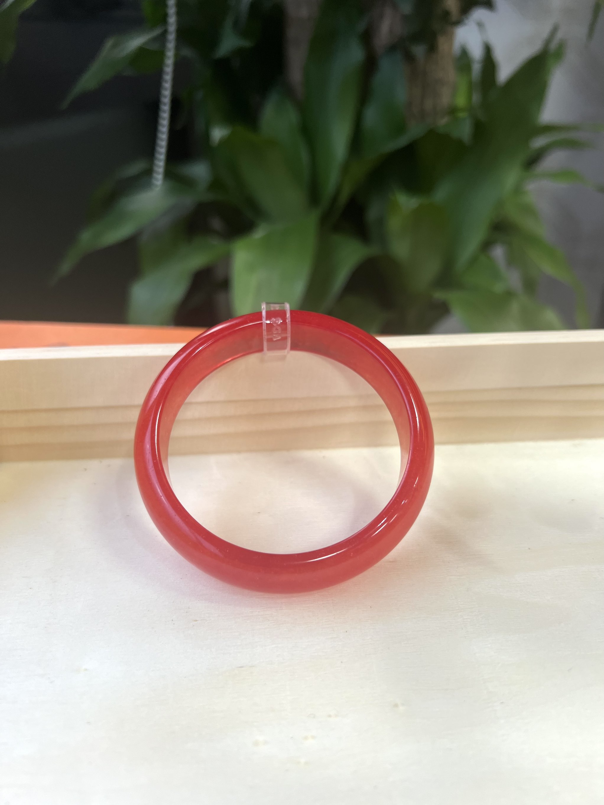 Vòng bản hẹ Du Long Huyết đỏ Ni 61.5 chột 15.5