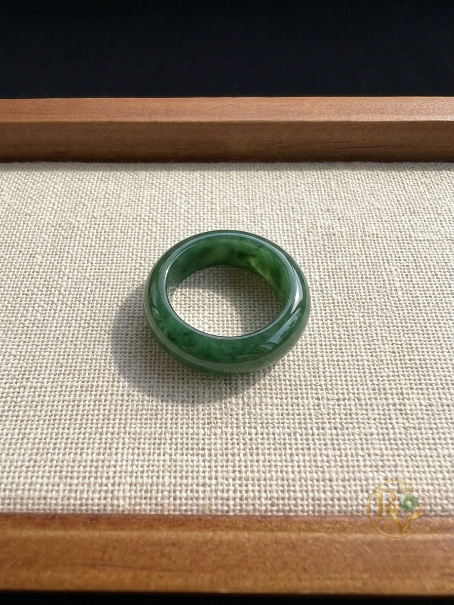 Nhẫn Ngọc Bích bản Hẹ ni nhiều size