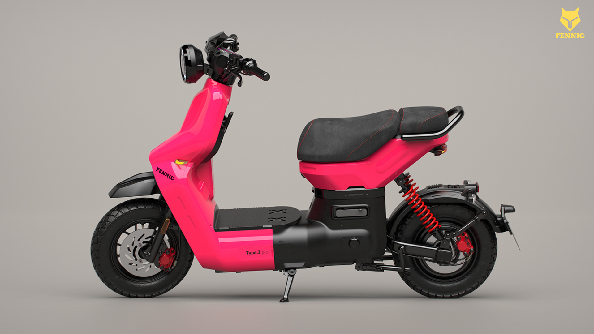 Type 3 Pro Max Hồng neon