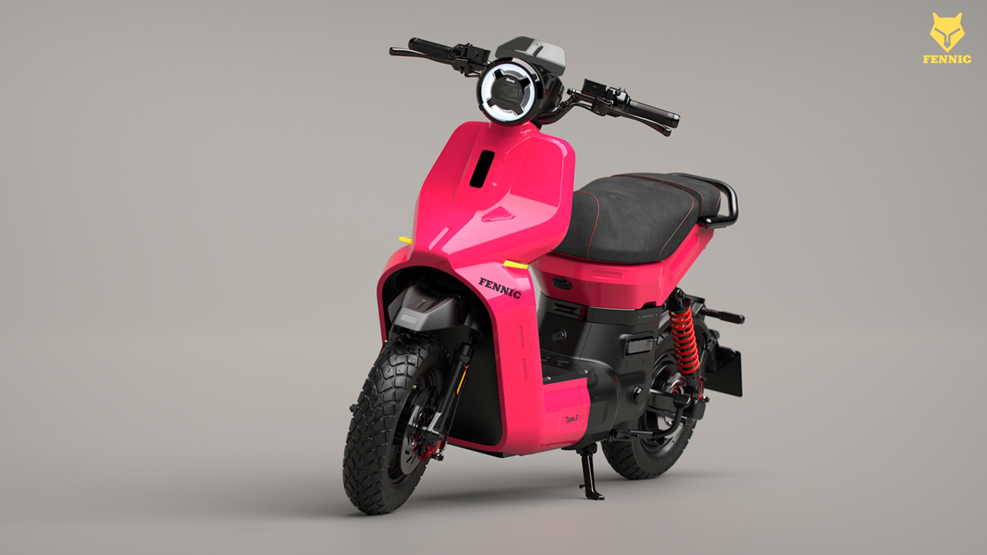 Type 3 Pro Max Hồng neon