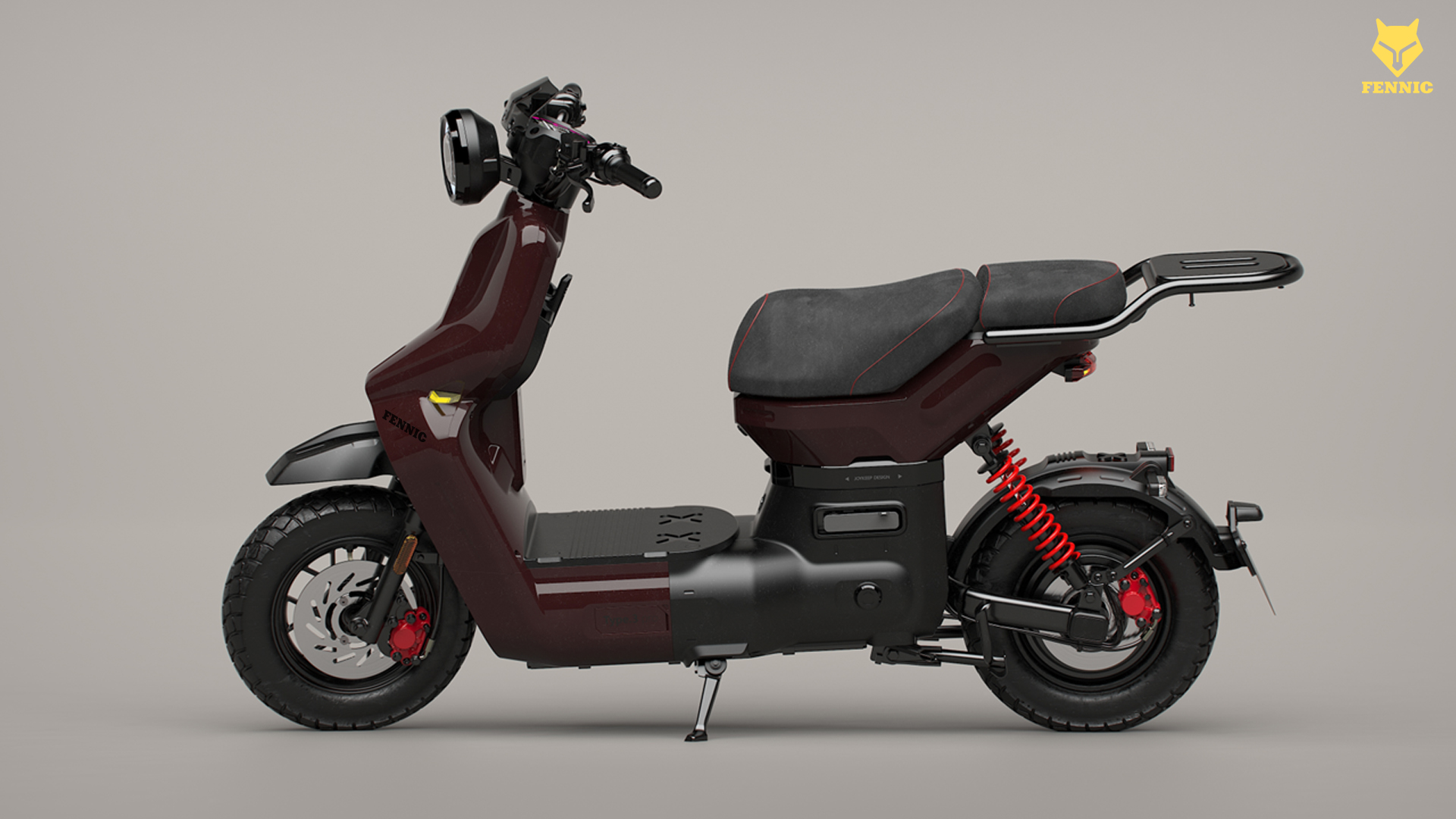 Type 3 Pro Max Đỏ đậm