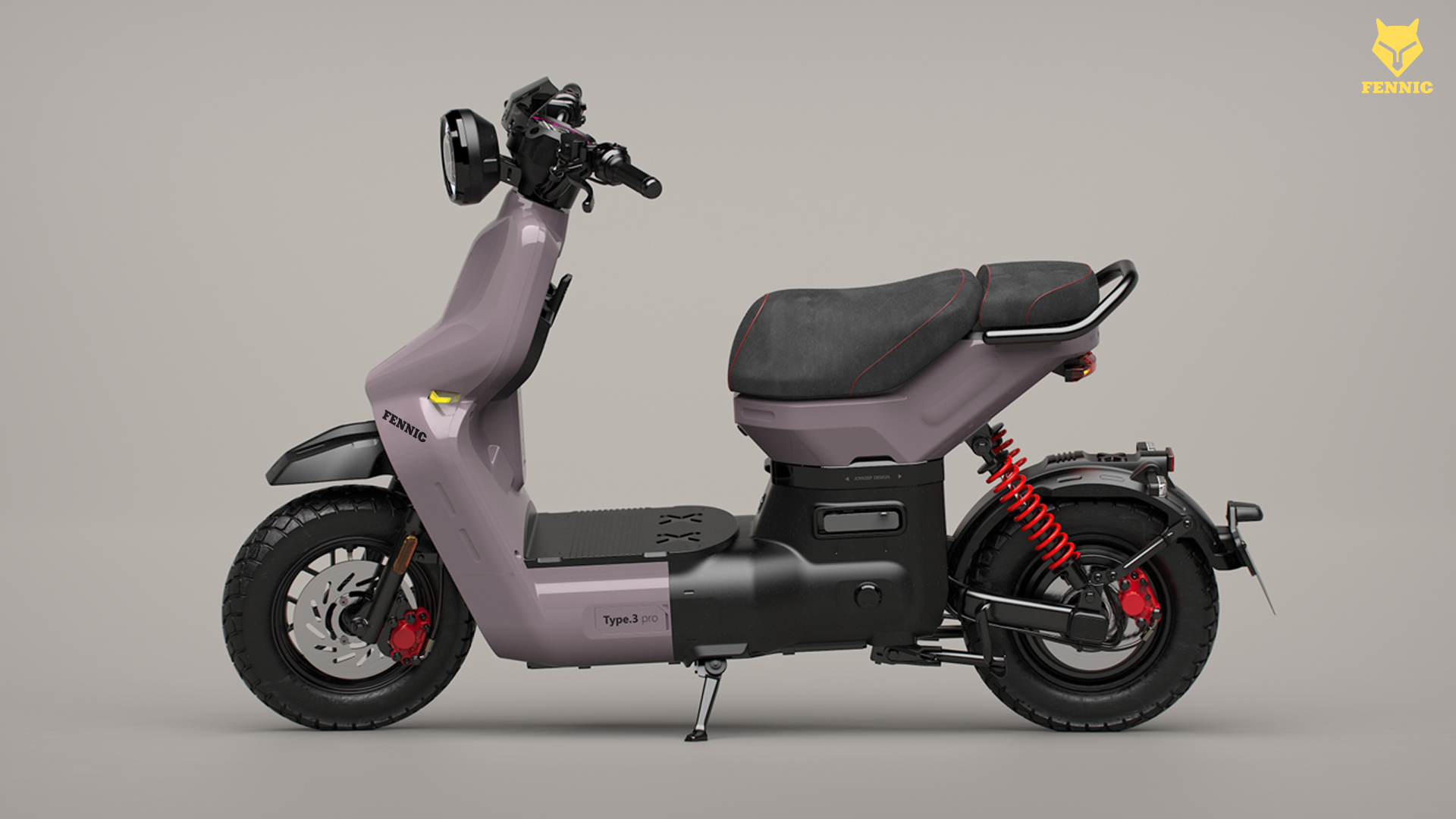Type 3 Pro Max Tím nhạt bóng