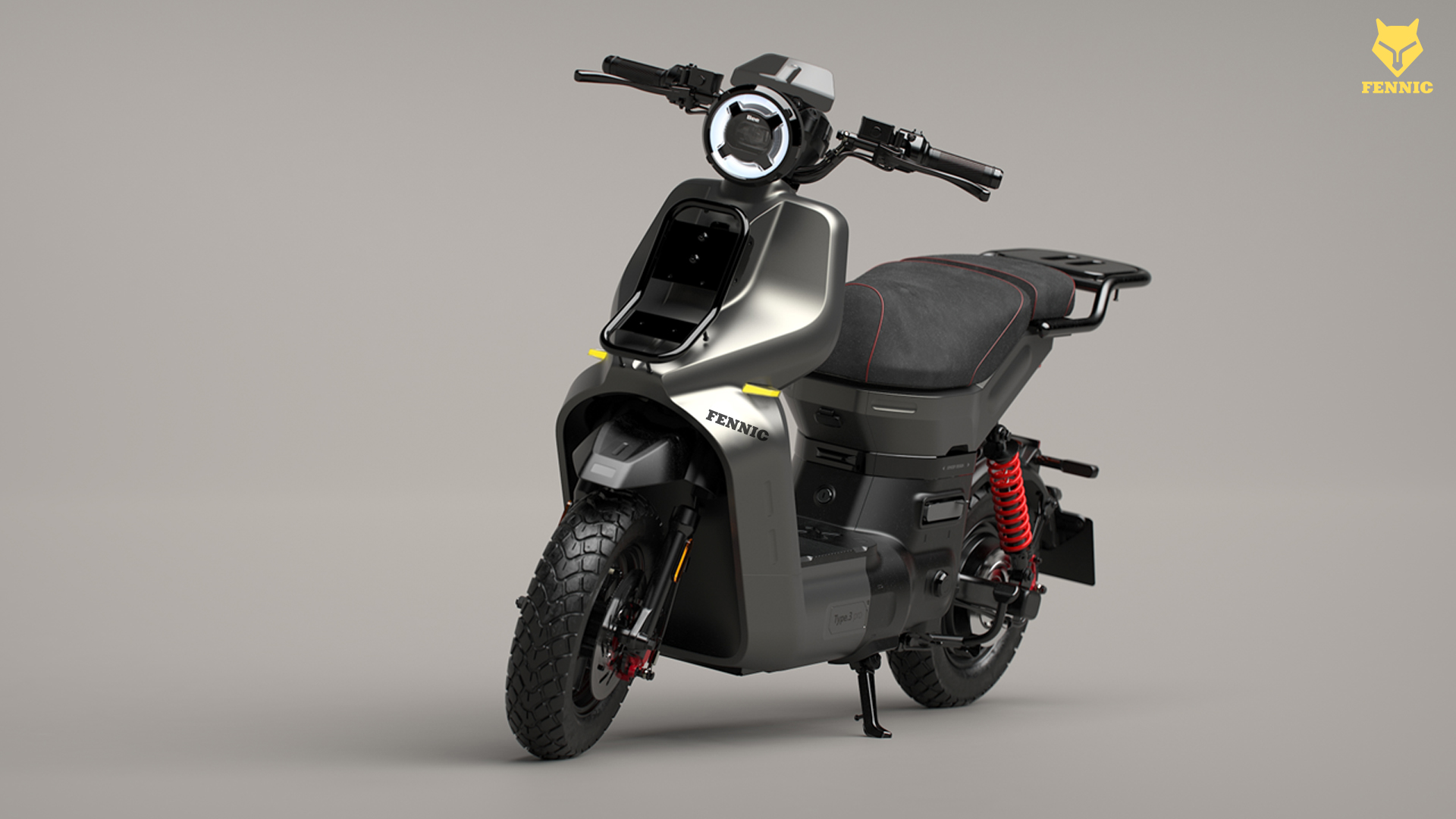 Type 3 Pro Max Xám đậm mờ