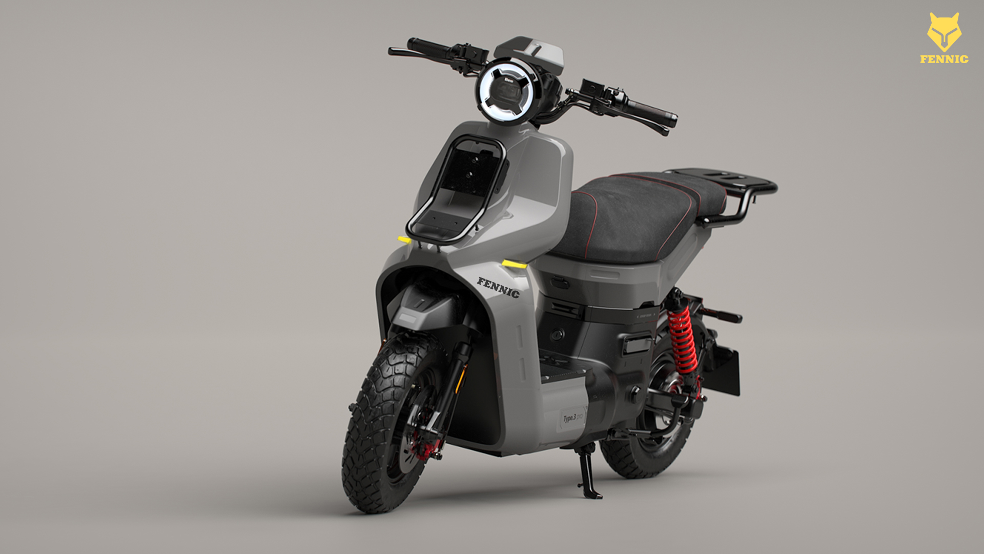 Type 3 Pro Max Xám nhạt bóng