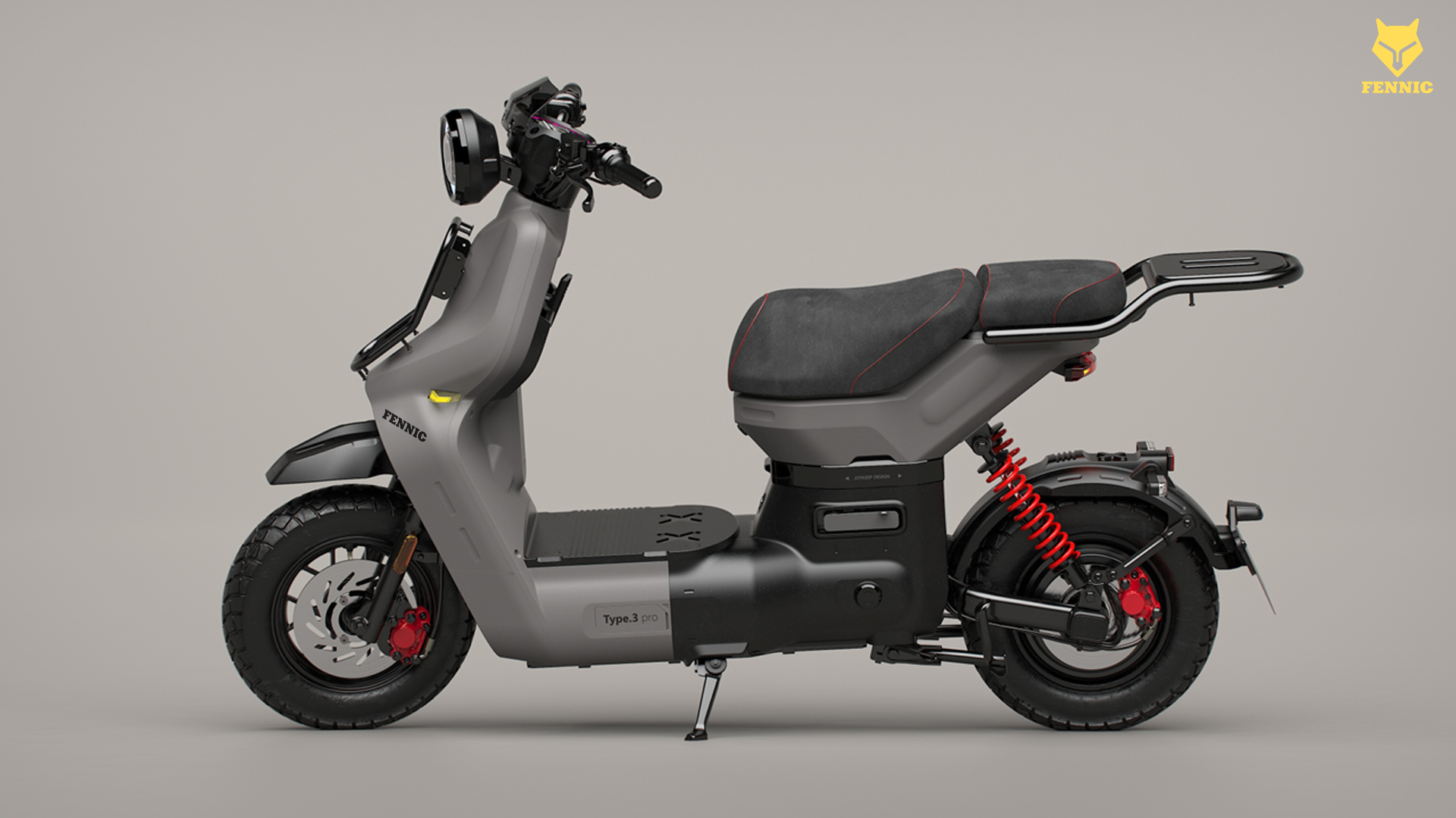 Type 3 Pro Max Xám nhạt mờ
