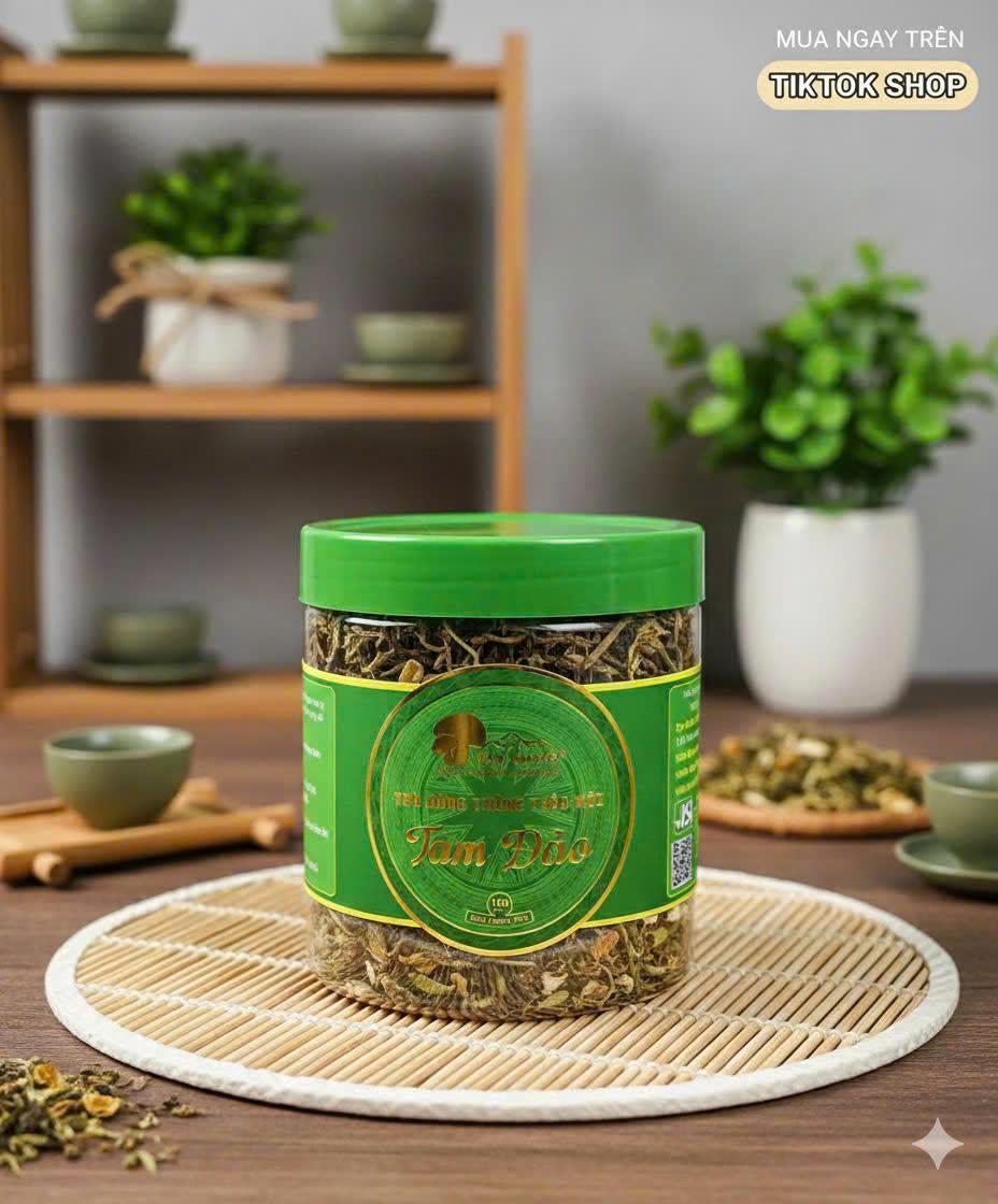 Trà Đông Trùng Thảo Mộc Tam Đảo (Hộp 150gam) - Phú Thọ