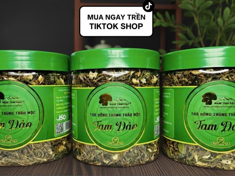 Trà Đông Trùng Thảo Mộc Tam Đảo (Hộp 150gam) - Phú Thọ