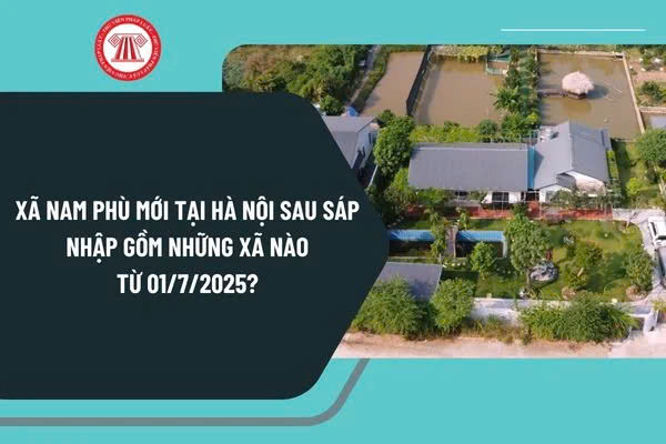 Xã Nam Phù mới tại Hà Nội sau sáp nhập gồm những xã nào từ 01/7/2025? Chi tiết xã Nam Phù mới tại Hà Nội ra sao?