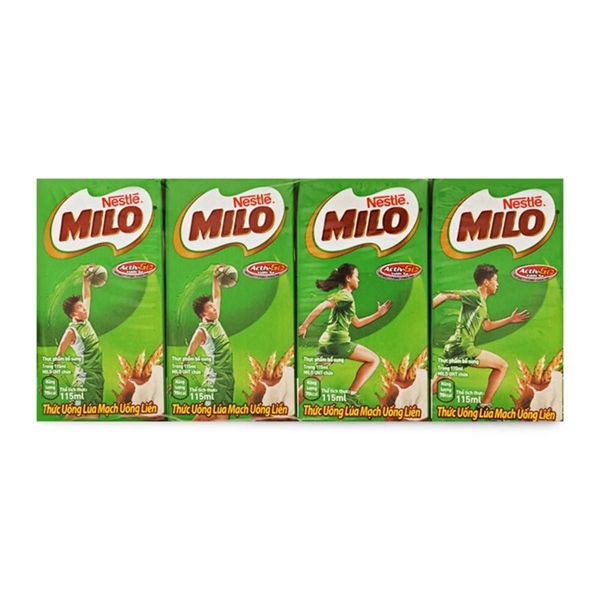 THỨC UỐNG LÚA MẠCH MILO NESTLE MILO PROTOMALT MILK 115ML
