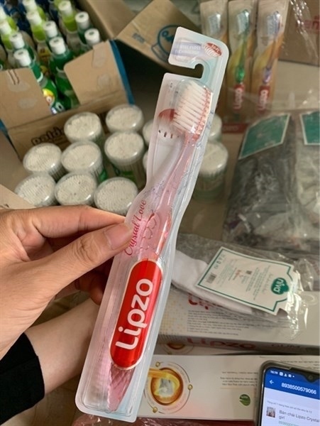 BÀN CHẢI ĐÁNH RĂNG LIPZO CRYTAL LOVE FOR GIRL X24