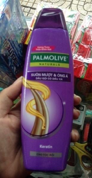 COLGATE PALMOLIVE DẦU GỘI CÓ DẦU XẢ SUÔN MƯỢT VÀ ÓNG Ả KERATIN CHO TÓC RỐI 180ML