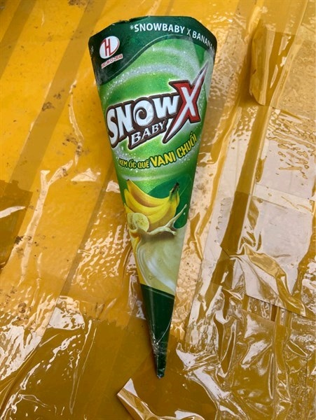 Kem TETE ốc quế TRà xanh trứng snow x 20 cái /